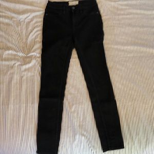 Free people black pants size 25s